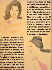 (Fig 5). Clemencia Lucena “Matrimonios para el sábado”, 1970