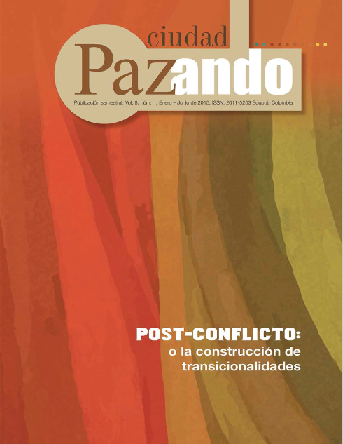 					View Vol. 8 No. 1 (2015): Post-conflict: or building transitionalities
				